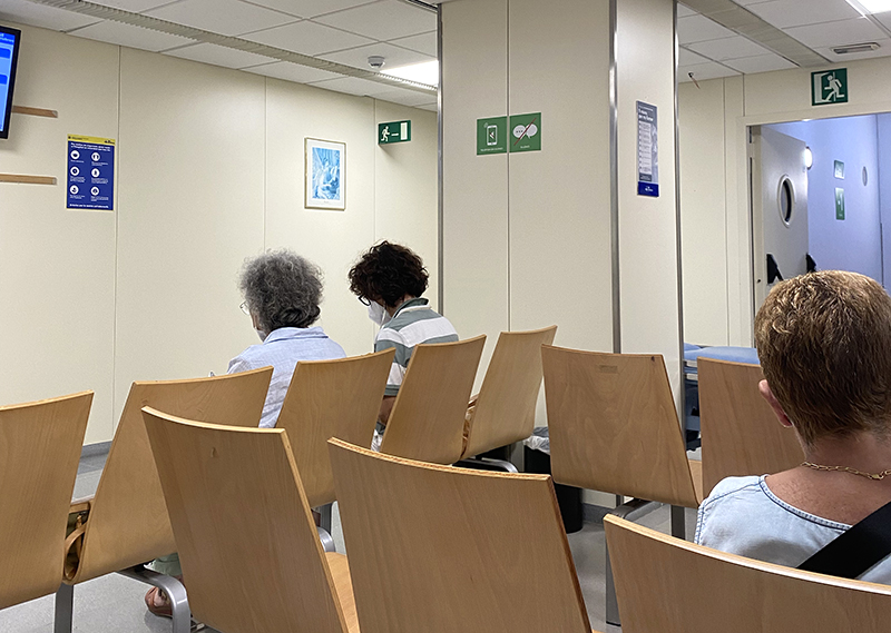 Sala d'espera de consultes externes