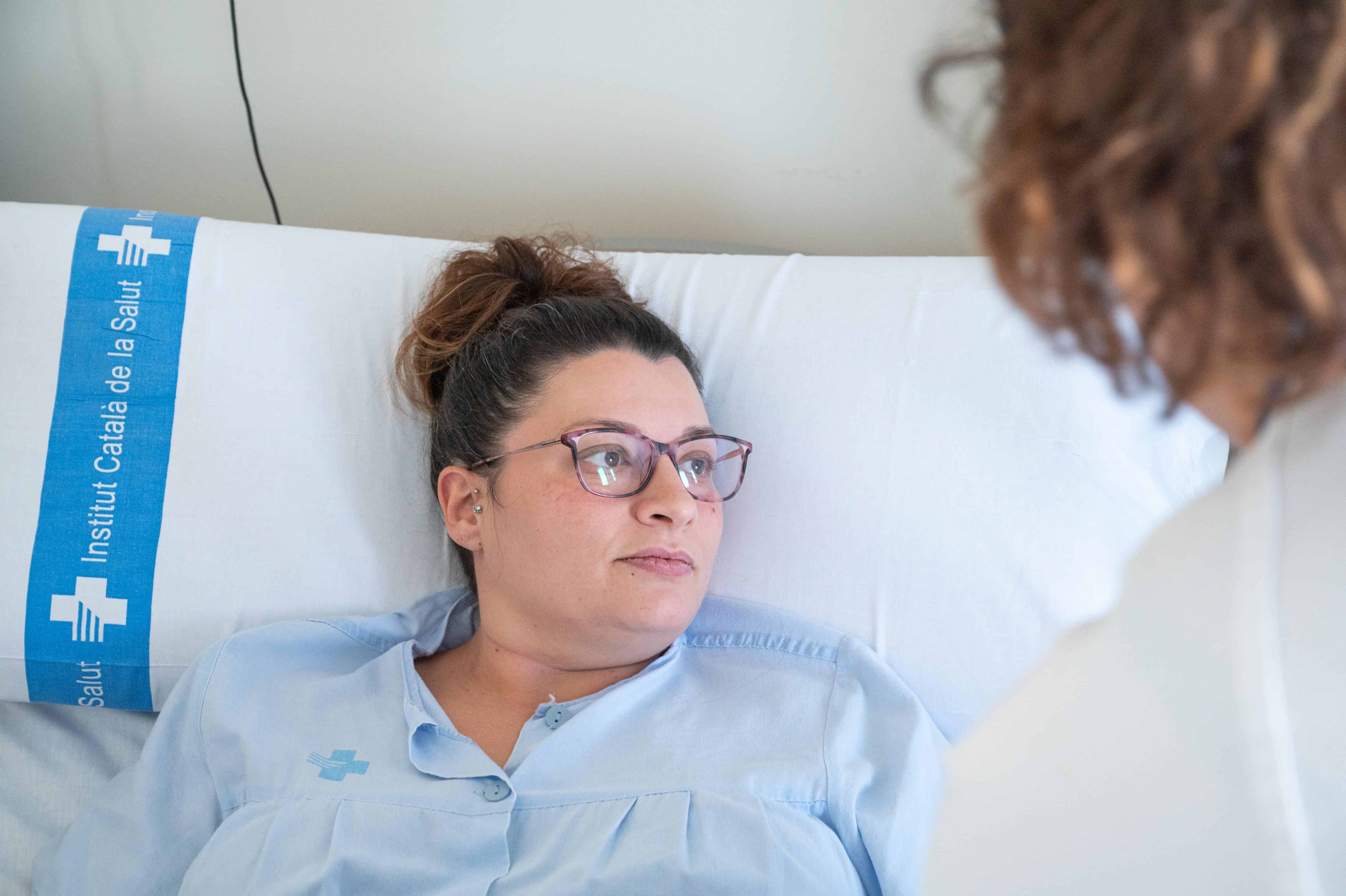 embarassada amb doctora