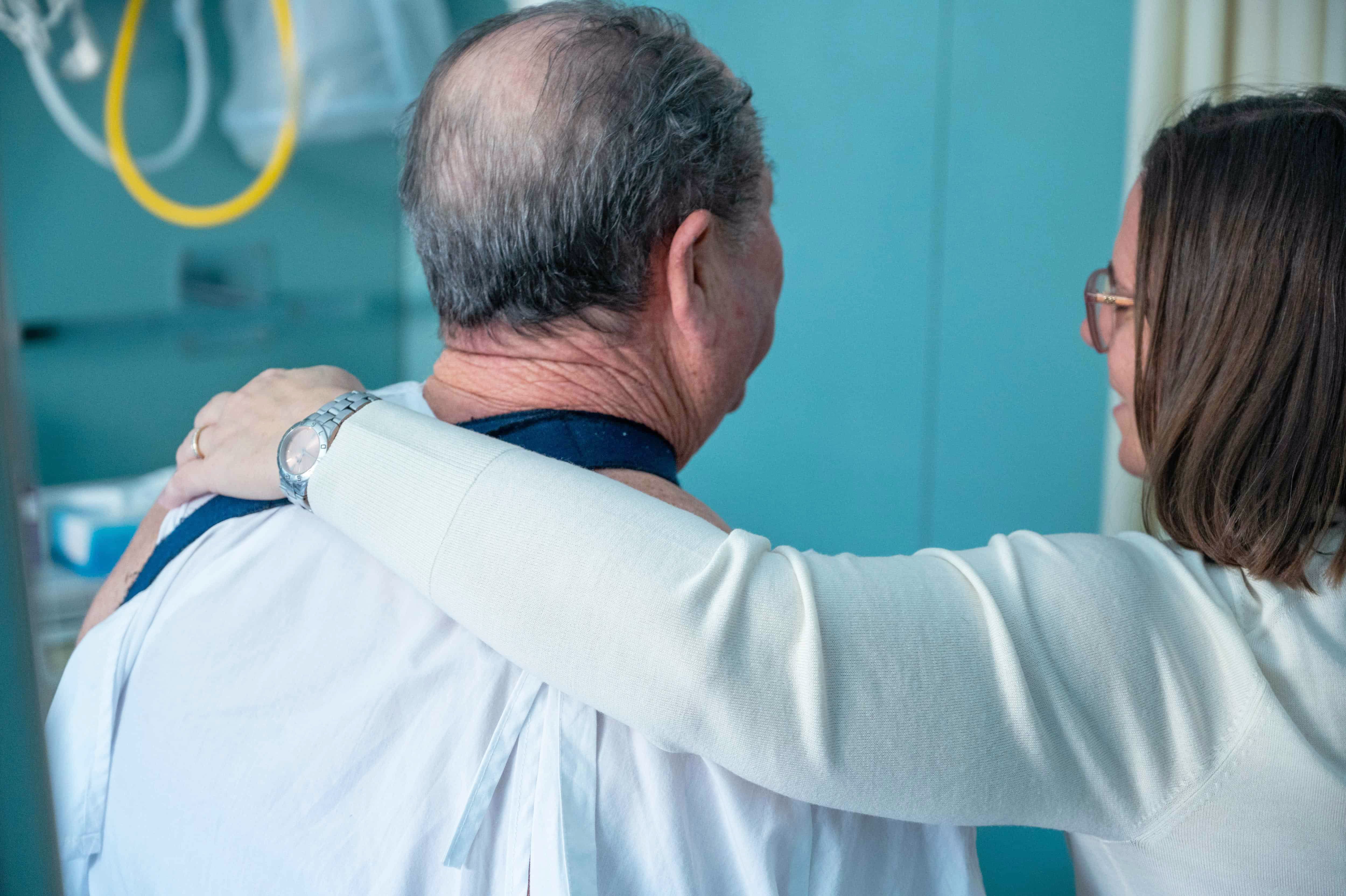 Acompanyant amb el pacient