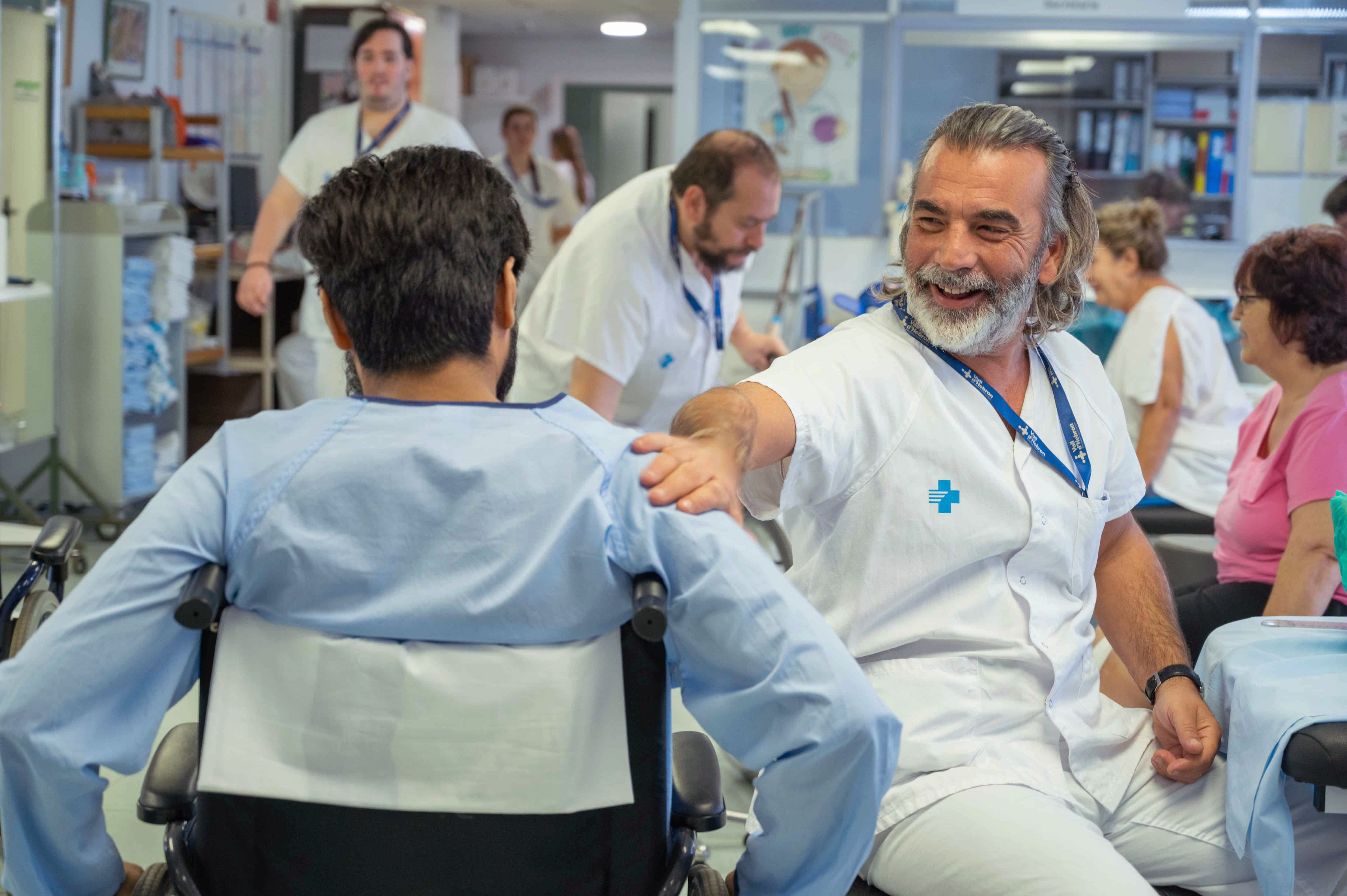 Paciente haciendo el seguimiento