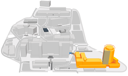 Mapa Hospital Maternoinfantil Vall d'Hebron