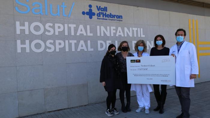 Entrega xec Bonpreu pel projecte Realitat Millorada