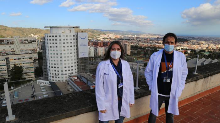 Monica Sancosmed i Ricard Ferrer Vall d'Hebron