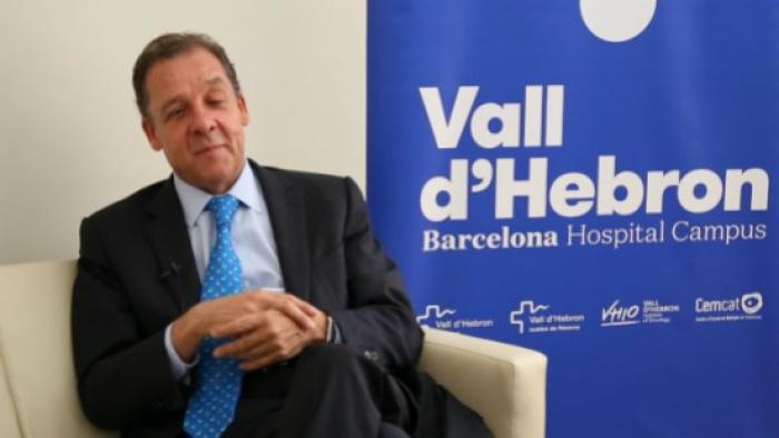 Xavier Prats visita Vall d'Hebron