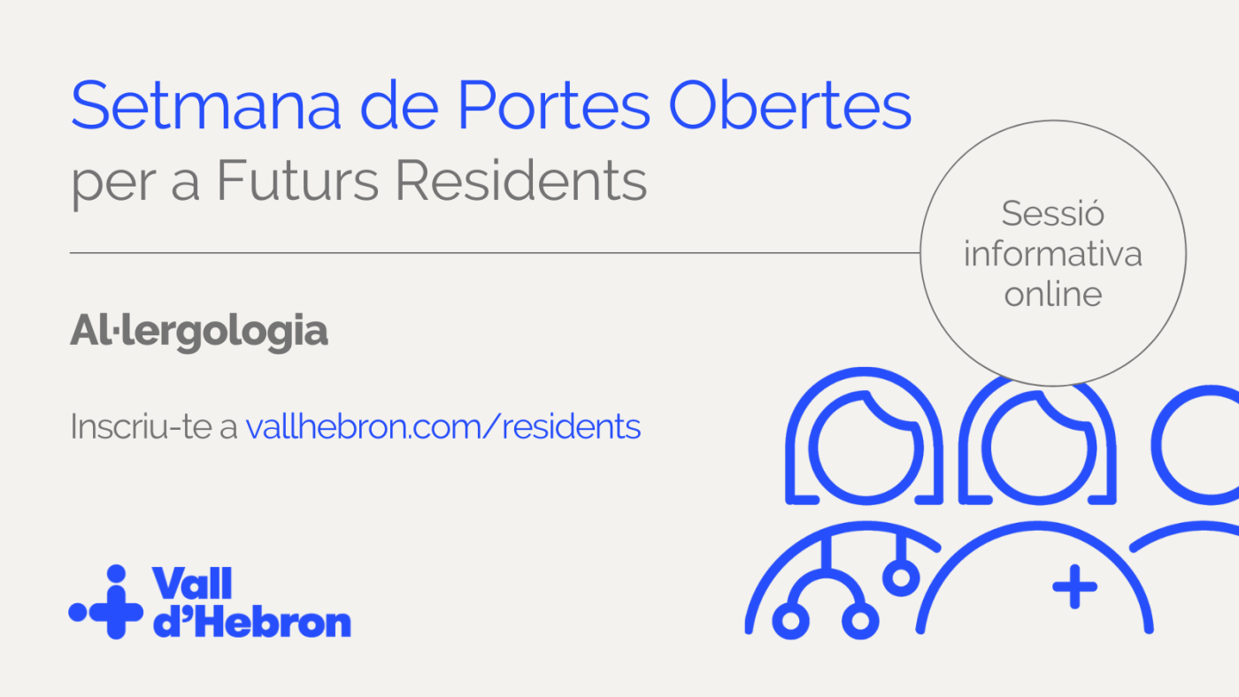 Sessió Informativa Al·lergologia divendres 11 a les 11.30 h